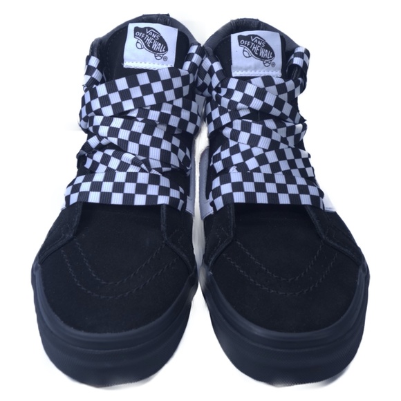 check wrap sk8 hi alt lace